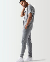 Model wearing Core T-Shirt - Charcoal Marl 