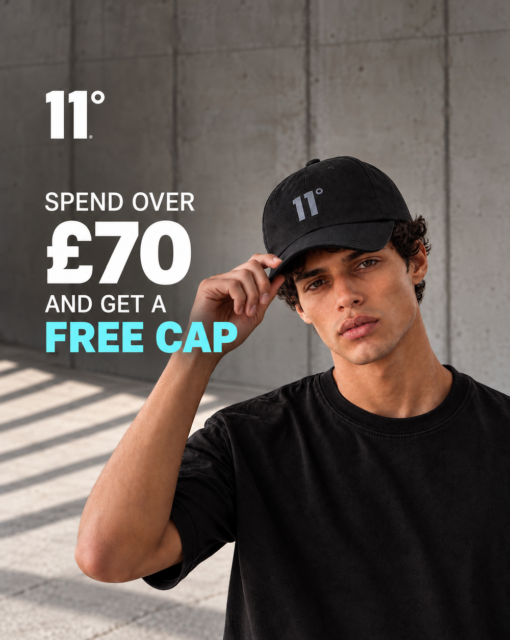 Free Cap Offer With Every £70 Purchase
