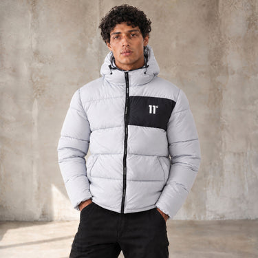 Micro Puffer Jacket - Micro Chip / Black