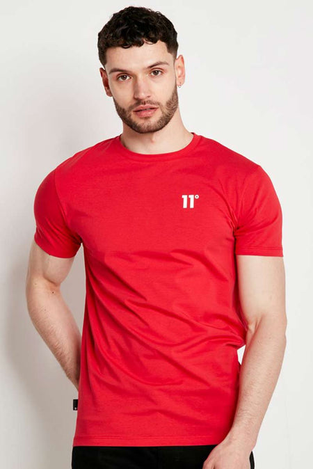 Core Muscle Fit T-Shirt - Goji Berry Red