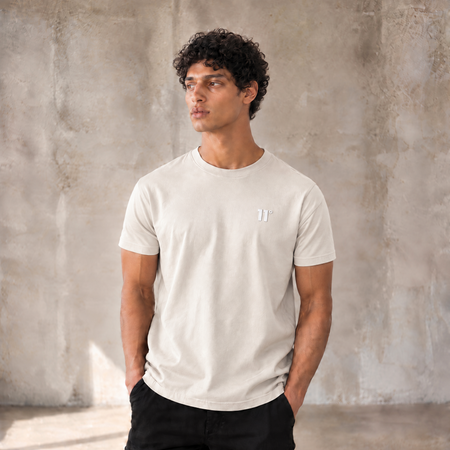 Core Muscle Fit T-Shirt - Cool Sand