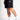 Black Woven Cargo Shorts for Men